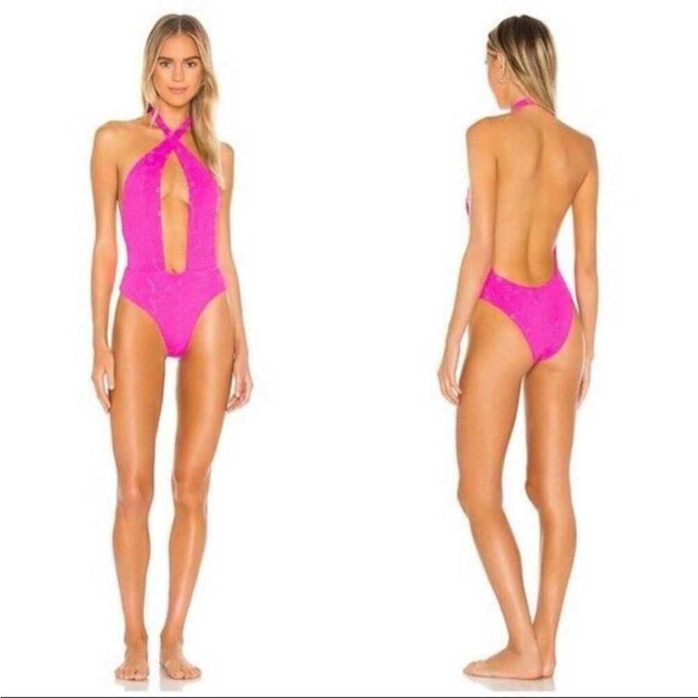 Frankie’s Hot Pink One Piece Swimsuit